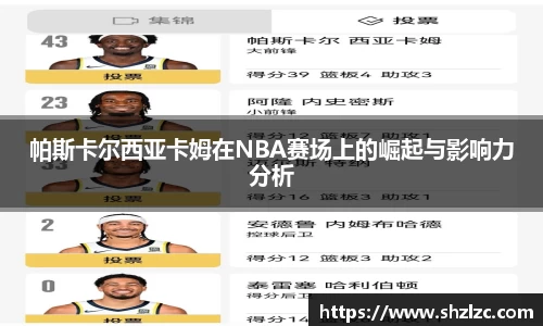 帕斯卡尔西亚卡姆在NBA赛场上的崛起与影响力分析